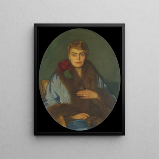 Bernhard sterman - Portrait of Hilda sterman.webp