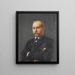 Portrait von John Jörster 1861-1918 - Bernhard Störmann — gerahmtes Bild an der Wand