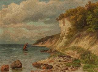 Berta von Grab - Chalk Cliffs on the Island of Rgen.webp