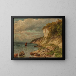 Berta von Grab - Chalk Cliffs on the Island of Rgen.webp