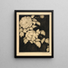 Pfingstrosen japanisch - Bertha Jaques — gerahmtes Bild an der Wand