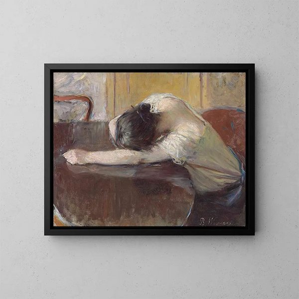 Verzweiflung - Bertha Wegmann — gerahmtes Bild an der Wand