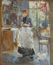 In der Essecke - Berthe Morisot — Ansicht des Kunstwerks