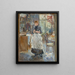 In der Essecke - Berthe Morisot — gerahmtes Bild an der Wand