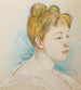 Mademoiselle P - Berthe Morisot — Ansicht des Kunstwerks