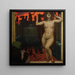 Bethsabée - Franz von Stuck — gerahmtes Bild an der Wand