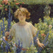 Betty Gallowhur Betty Newell - Charles Courtney Curran — in einem Innenraum präsentiert