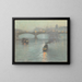 Soirée sur la Seine - Birge Harrison — gerahmtes Bild an der Wand