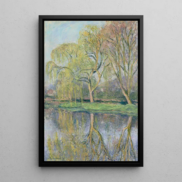 Reproduktion des Gemäldes Der Frühling, Der Teich der Seerosen, Giverny - Blanche Hoschedé-Monet
