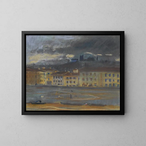 Florenz - Bohumil Kubišta — gerahmtes Bild an der Wand