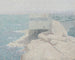 Dorf chinesischer Fischer, Monterey Bay, Kalifornien - Bolton Coit Brown — Ansicht des Kunstwerks