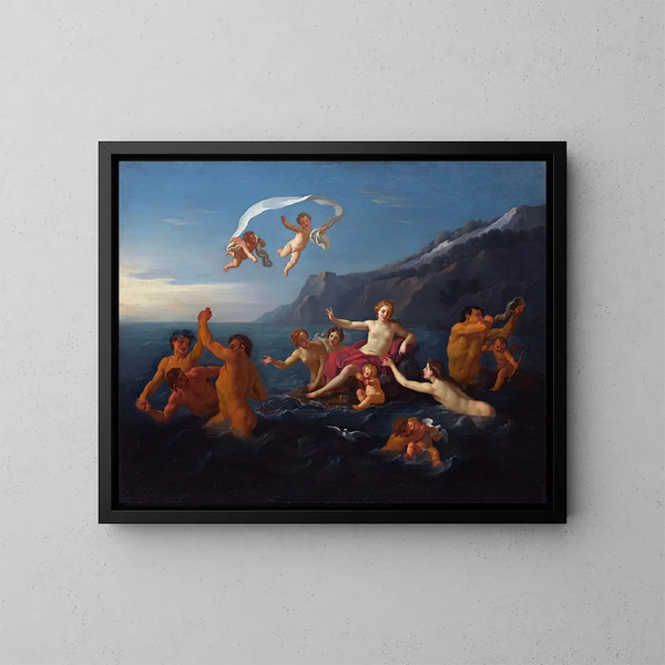 Der Triumph der Demeter - Bon Boullogne — gerahmtes Bild an der Wand