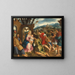 Anbetung der Hirten - Bonifacio Veronese — gerahmtes Bild an der Wand