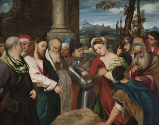 Bonifacio Veronese - Christ and the adulteress.webp