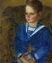 Junge in Matrosenanzug - Boris Grigoriev — Ansicht des Kunstwerks