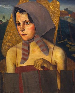Boris Grigoriev - Russian Peasant Girl.webp