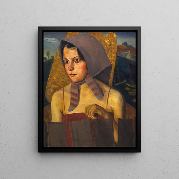 Boris Grigoriev - Russian Peasant Girl.webp