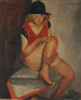 Das Modell - Boris Grigoriev — Ansicht des Kunstwerks