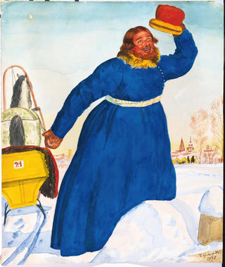 Boris Kustodiev - The Coachman.webp