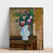 Reproduktion des Gemäldes Blumenstrauß aus Rosen, Kornblumen und Farnen - Suzanne Valadon