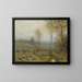 Winterlandschaft - Bruce Crane — gerahmtes Bild an der Wand