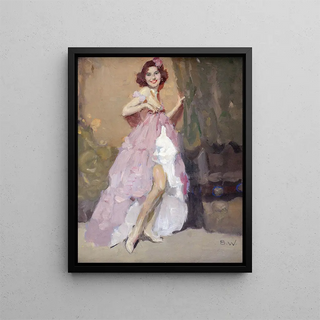 Brynolf Wennerberg - Tnzerin auf der Bhne.webp