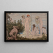 Les Baigneurs - Bryson Burroughs — gerahmtes Bild an der Wand