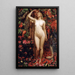 La Femme, l'Homme et le Serpent - Byam Shaw — gerahmtes Bild an der Wand
