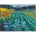 Reproduktion des Gemäldes Kohlkopf-Feld - Edvard Munch
