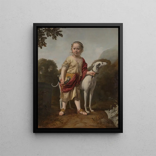 Caesar Van Everdingen - Portrait of a Girl as a Huntress.webp