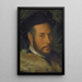 Reproduktion des Gemäldes Portrait eines Mannes - Callisto Piazza