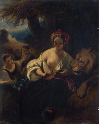 CamilleJosephEtienne Roqueplan - Le lion amoureux.webp