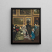 Der Salon von 1874 - Camille Léopold Cabaillot Lassalle — gerahmtes Bild an der Wand