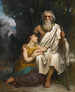 Ödip und Antigone - Camille Félix Bellanger — Ansicht des Kunstwerks