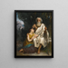 Ödip und Antigone - Camille Félix Bellanger — gerahmtes Bild an der Wand