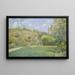 Ein Rindvieh in Valhermeil Auvers-sur-Oise - Camille Pissarro — gerahmtes Bild an der Wand