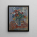 Blumenstrauß - Camille Pissarro — gerahmtes Bild an der Wand