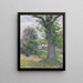 Châtaigniers à Osny - Camille Pissarro — gerahmtes Bild an der Wand