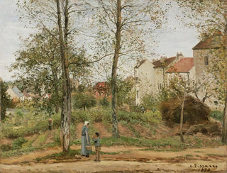 Camille Pissarro - Houses at Bougival.webp