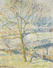Le Grand Noyer gelé blanc Éragny - Camille Pissarro — Ansicht des Kunstwerks