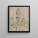 Mars - Camille Pissarro — gerahmtes Bild an der Wand