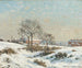 Schneelandschaft in South Norwood - Camille Pissarro — Ansicht des Kunstwerks