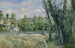 Lumière du soleil sur la route, Pontoise - Camille Pissarro — Ansicht des Kunstwerks