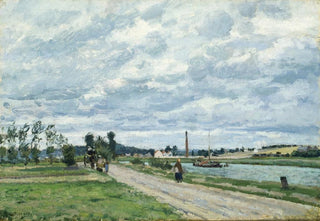 Camille Pissarro - The Banks of the Oise near Pontoise.webp