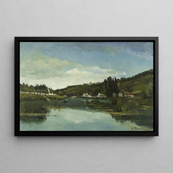 Camille Pissarro - The Marne at Chennevires.webp
