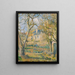 Gemüsegarten - Camille Pissarro — gerahmtes Bild an der Wand