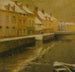 Kanal in Brügge im Winter - Henri Le Sidaner — Ansicht des Kunstwerks