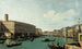 Le Grand Canal vu du pont du Rialto - Canaletto — Ansicht des Kunstwerks