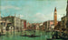 Le Grand Canal, Venedig, blickt nach Südosten mit dem Campo della Carità rechts - Canaletto — Ansicht des Kunstwerks