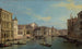 Le Grand Canal à Venise du Palazzo Flangini au Campo San Marcuola - Canaletto — Ansicht des Kunstwerks